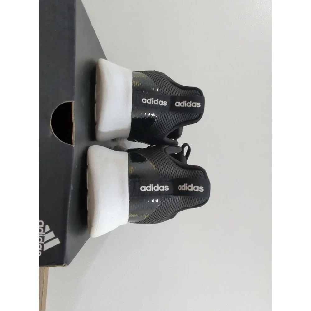 Adidas Puremotion Womens 9 Running Shoes Black White Sneakers FY8233